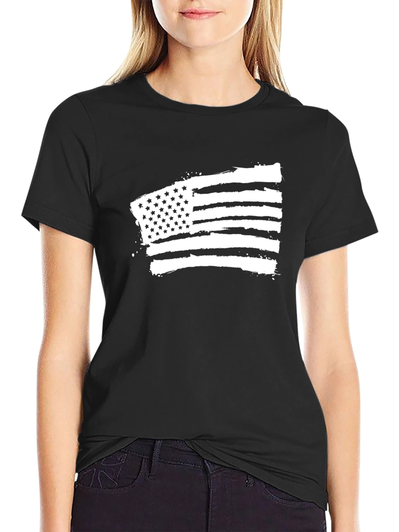 American Flag Graphic T-Shirt - Patriotic Tee