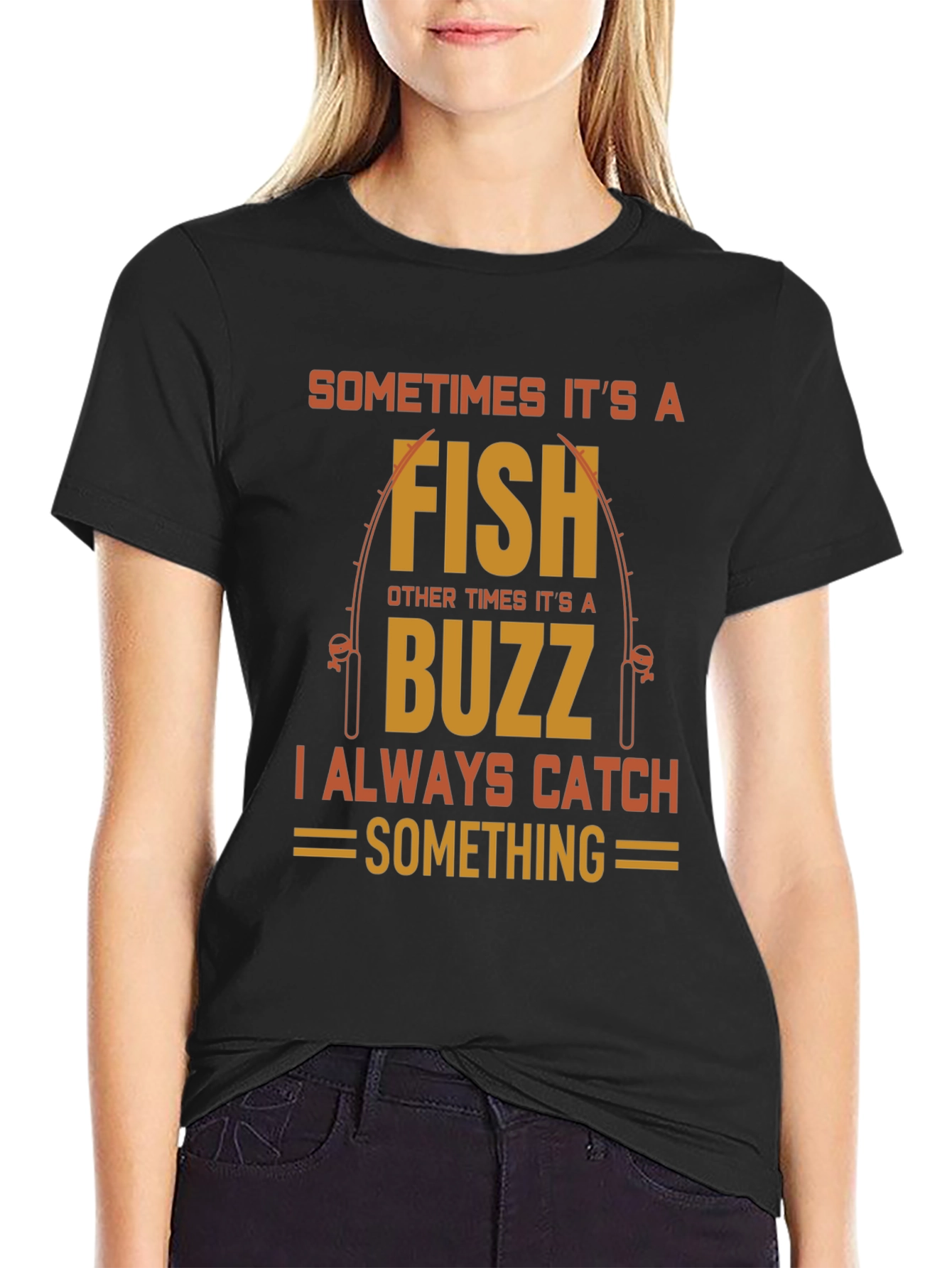 Funny Fishing T-Shirt - Fish or Buzz
