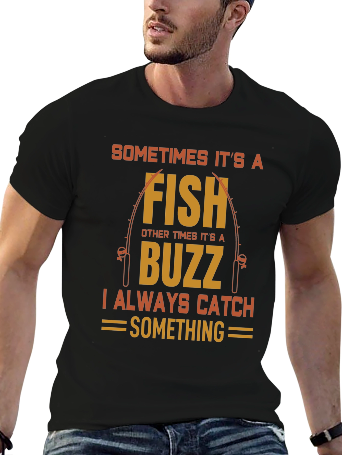 Funny Fishing T-Shirt - Fish or Buzz