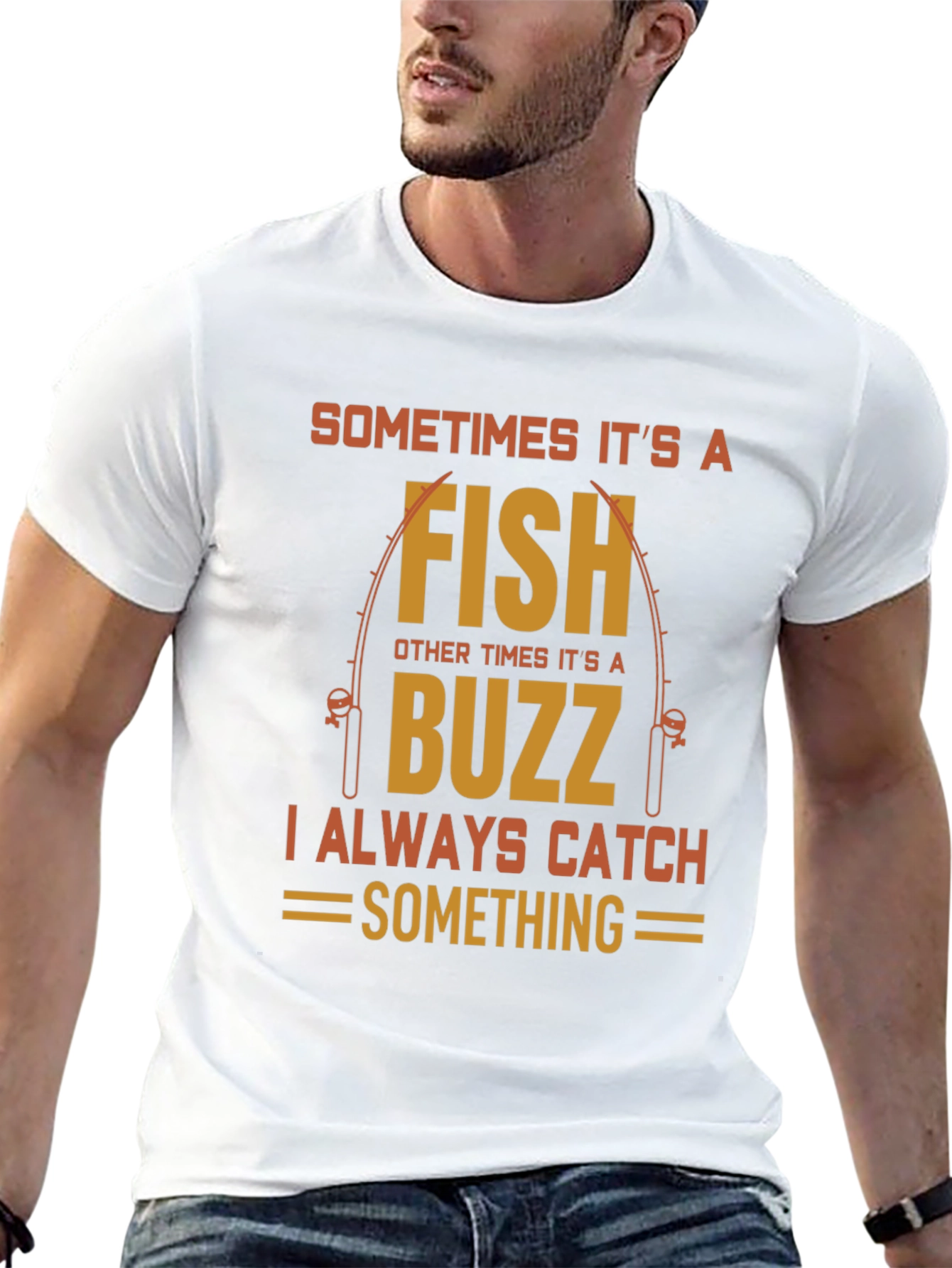 Funny Fishing T-Shirt - Fish or Buzz