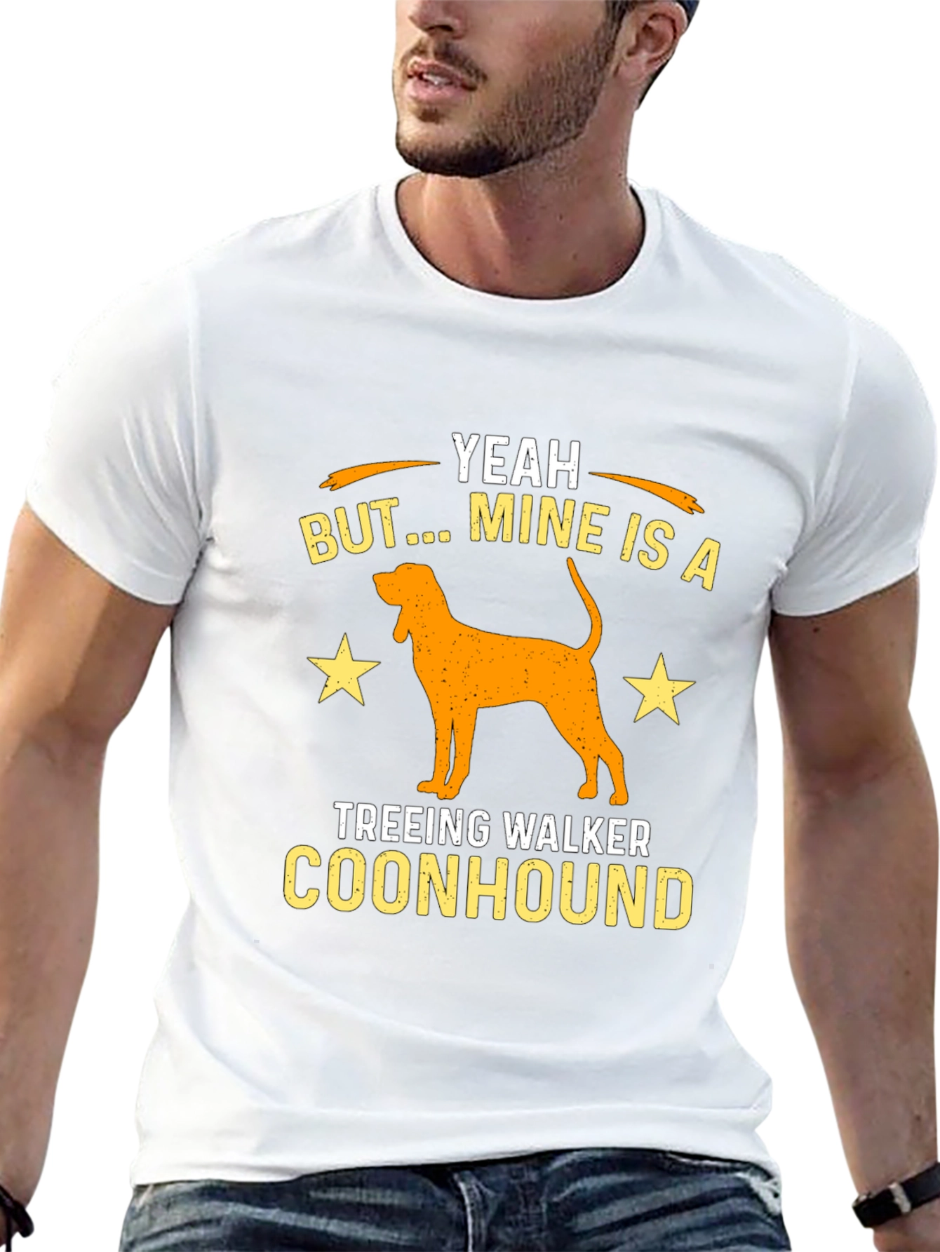 Yeah But Mine is a Treeing Walker Coonhound T-Shirt