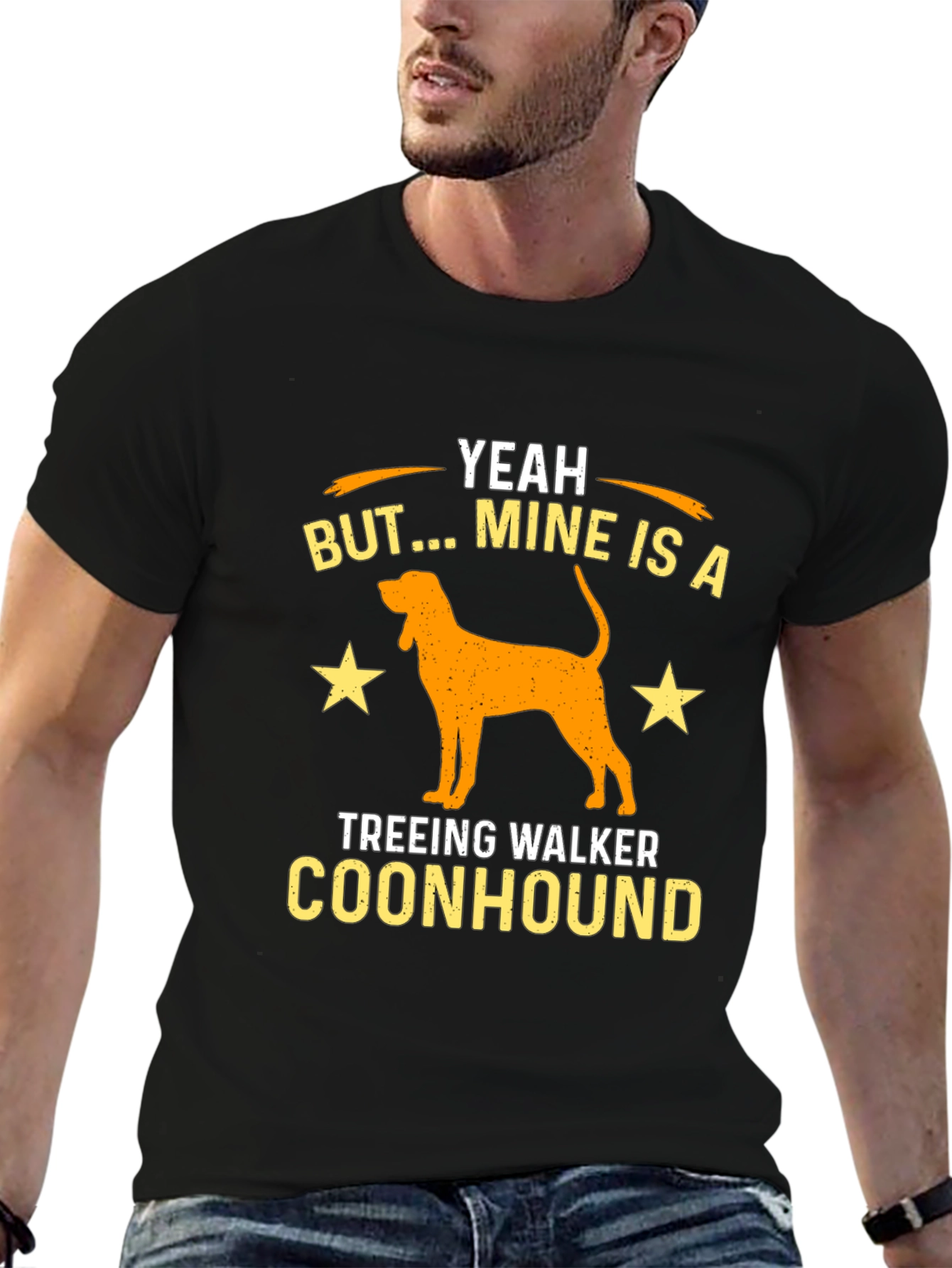 Yeah But Mine is a Treeing Walker Coonhound T-Shirt