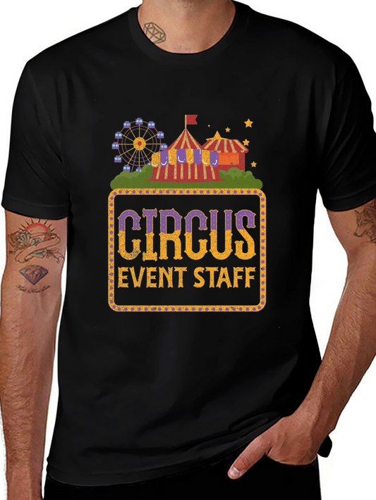 Circus Event Staff T-Shirt - Black