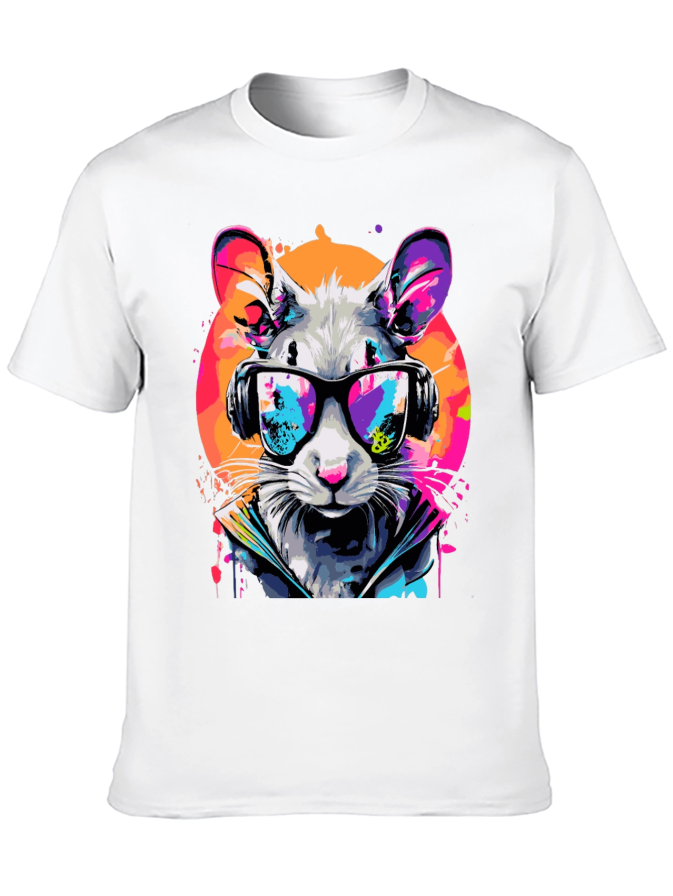 Cool Rat Graphic Tee - Urban Style