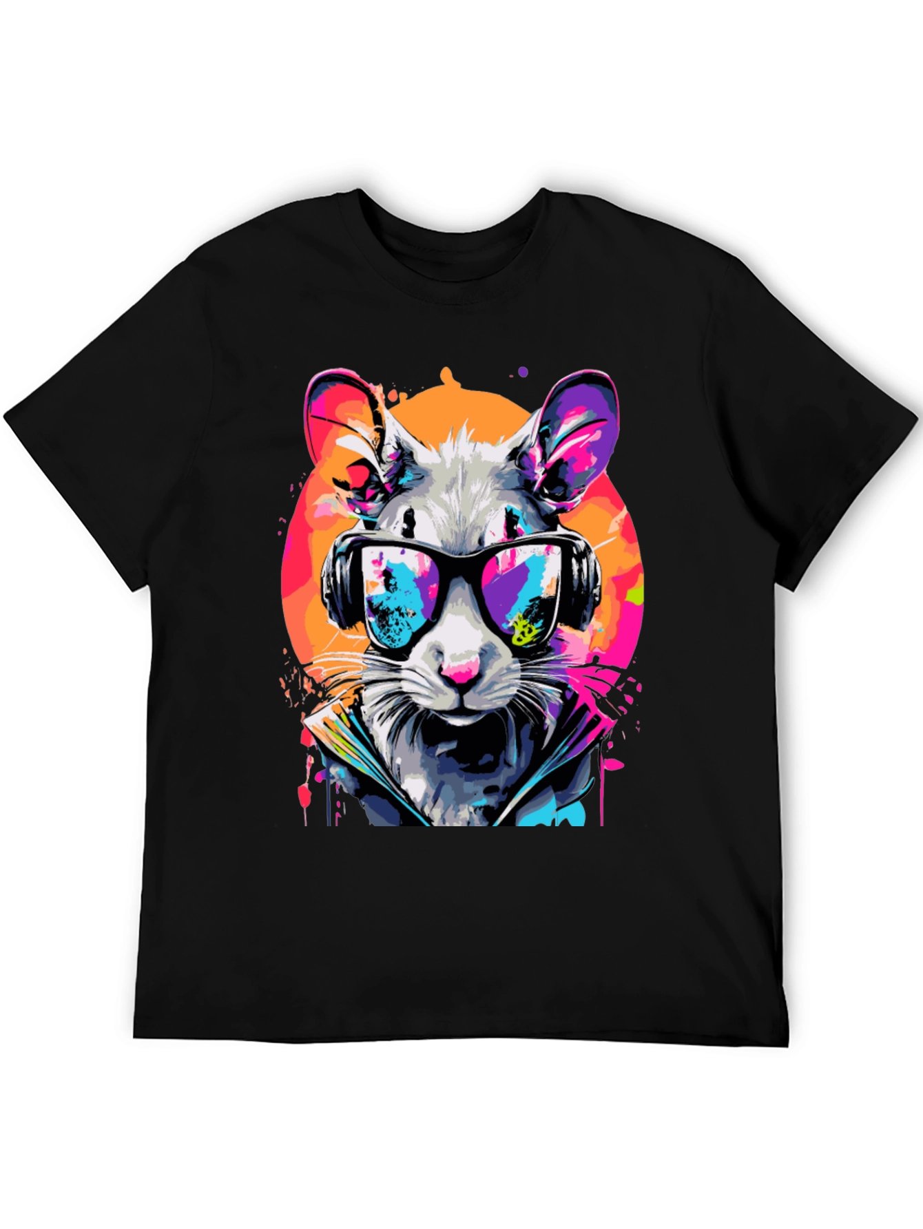 Cool Rat Graphic Tee - Urban Style