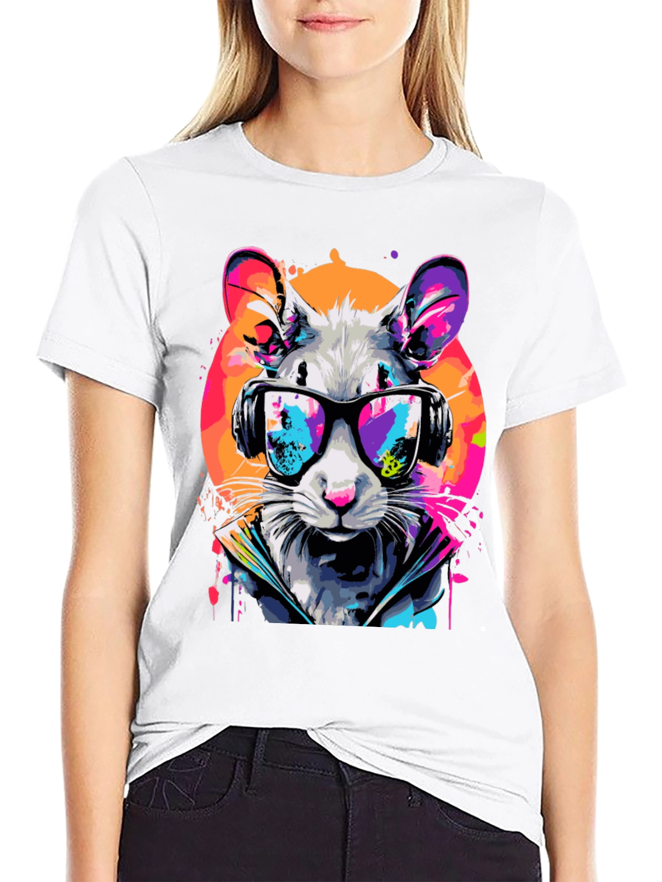 Cool Rat Graphic Tee - Urban Style
