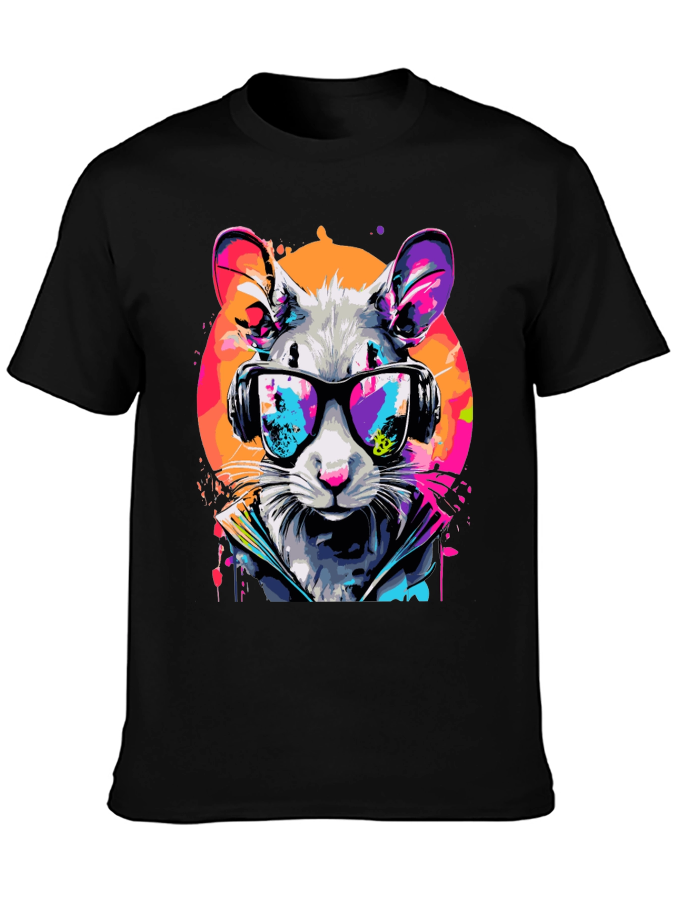 Cool Rat Graphic Tee - Urban Style