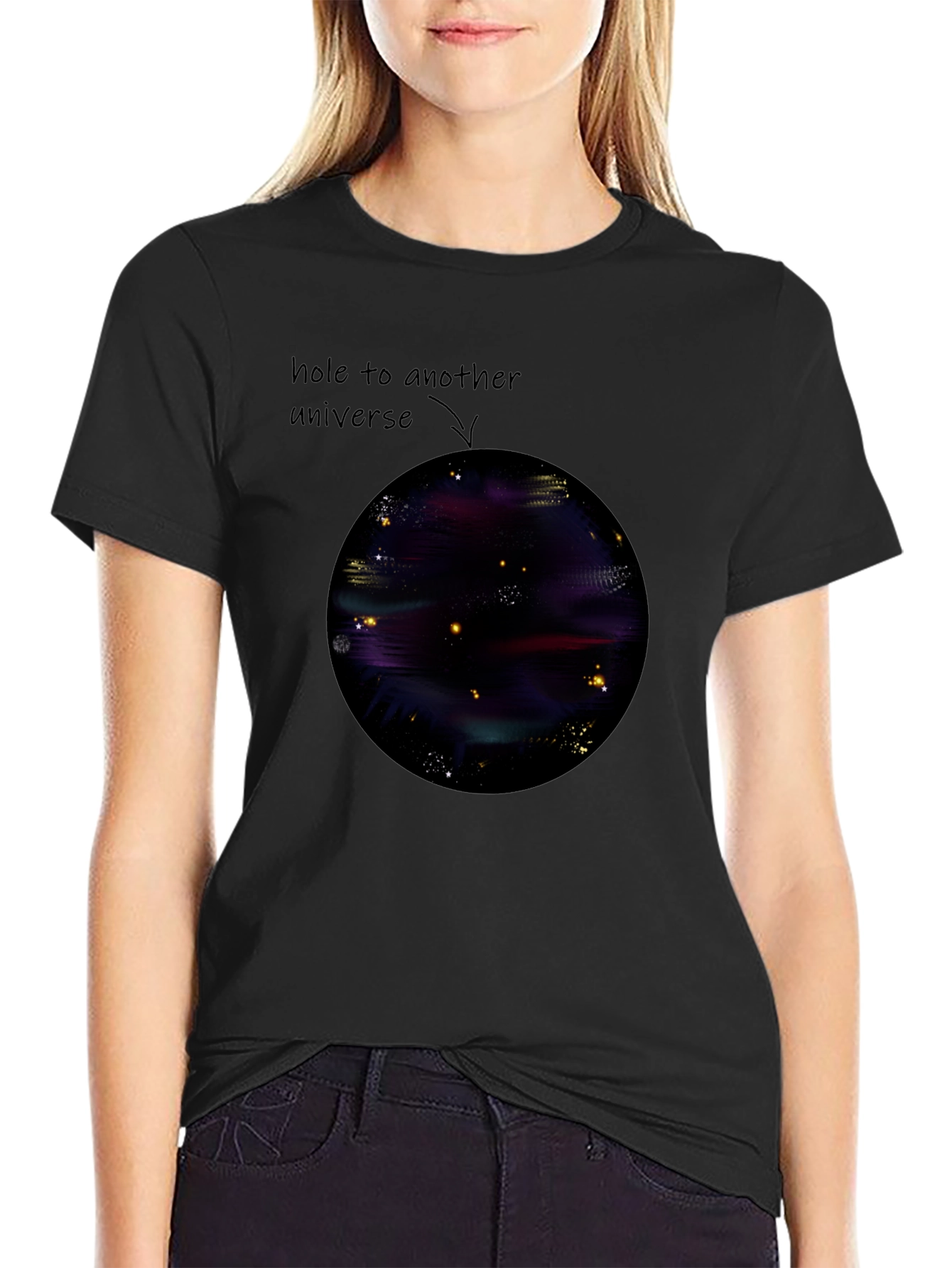 Universe Portal Black T-Shirt