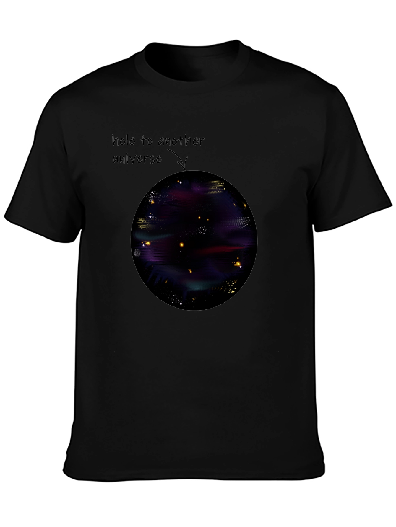Universe Portal Black T-Shirt