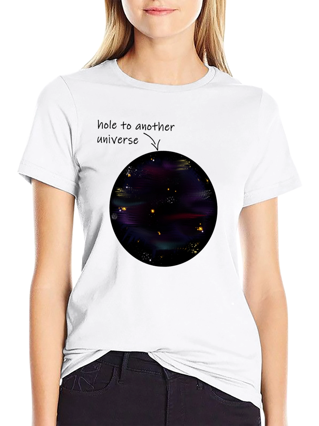 Universe Portal Black T-Shirt