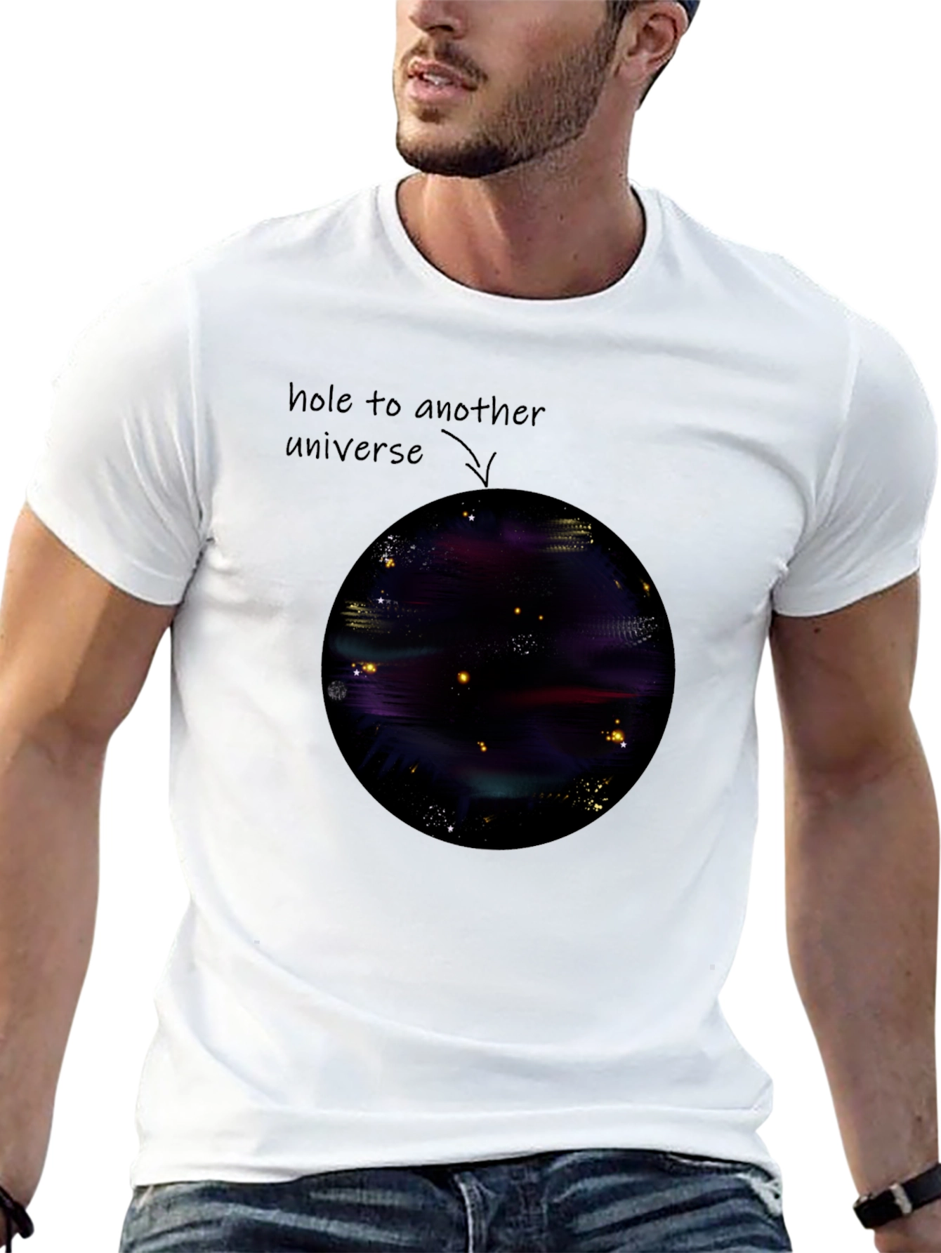 Universe Portal Black T-Shirt