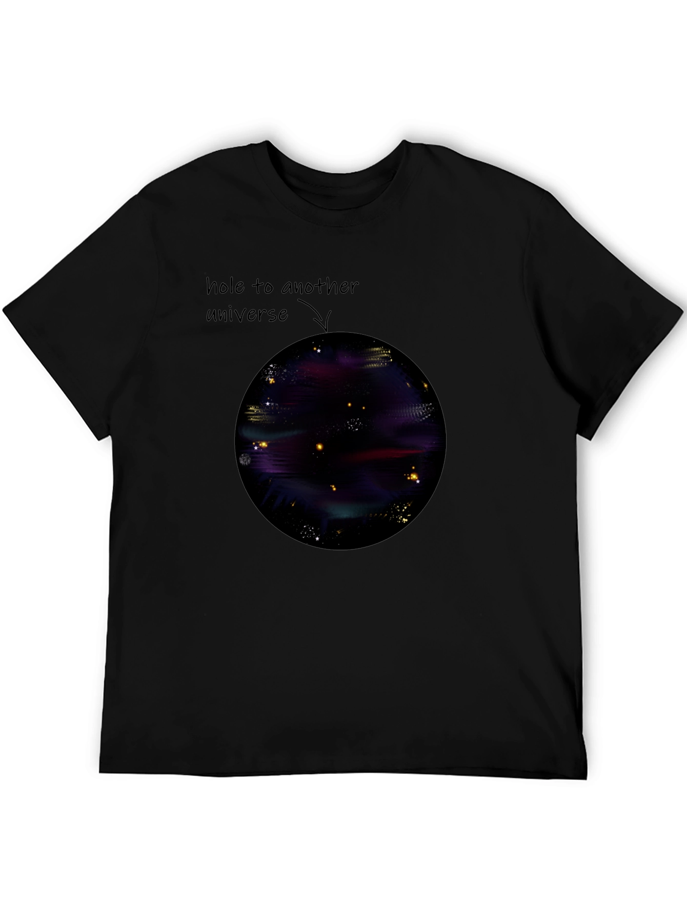 Universe Portal Black T-Shirt