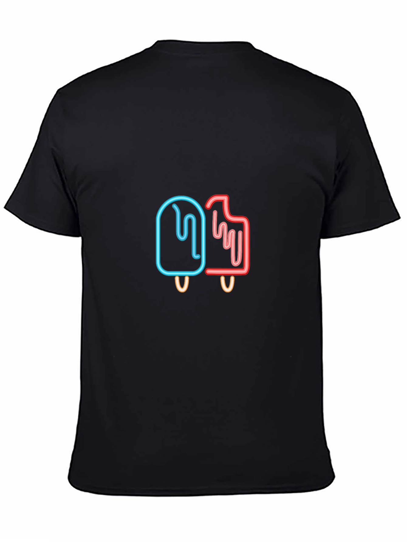 Neon Popsicle T-Shirt - Cool Graphic Tee