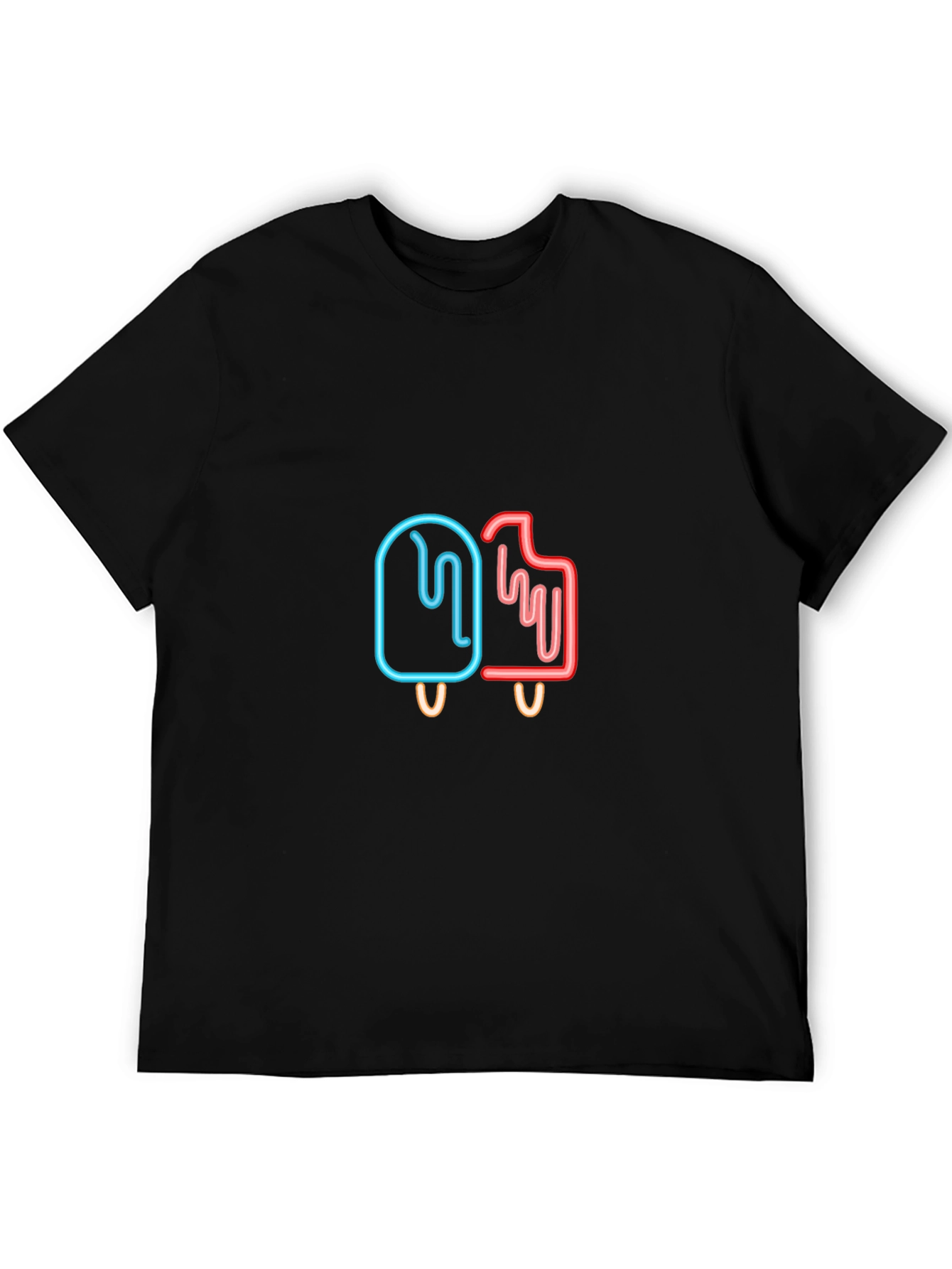 Neon Popsicle T-Shirt - Cool Graphic Tee