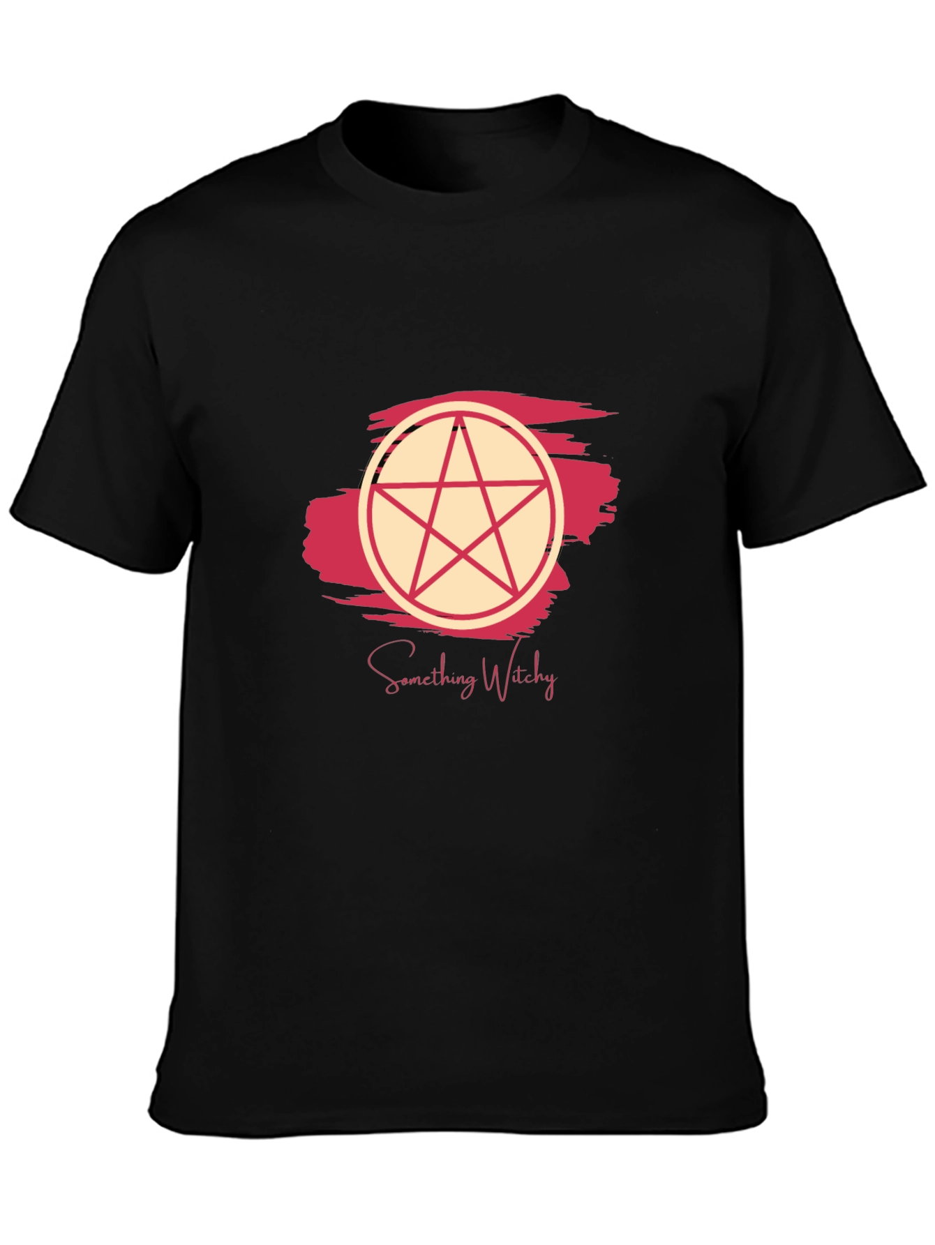 Something Witchy T-Shirt - Black Cotton Tee