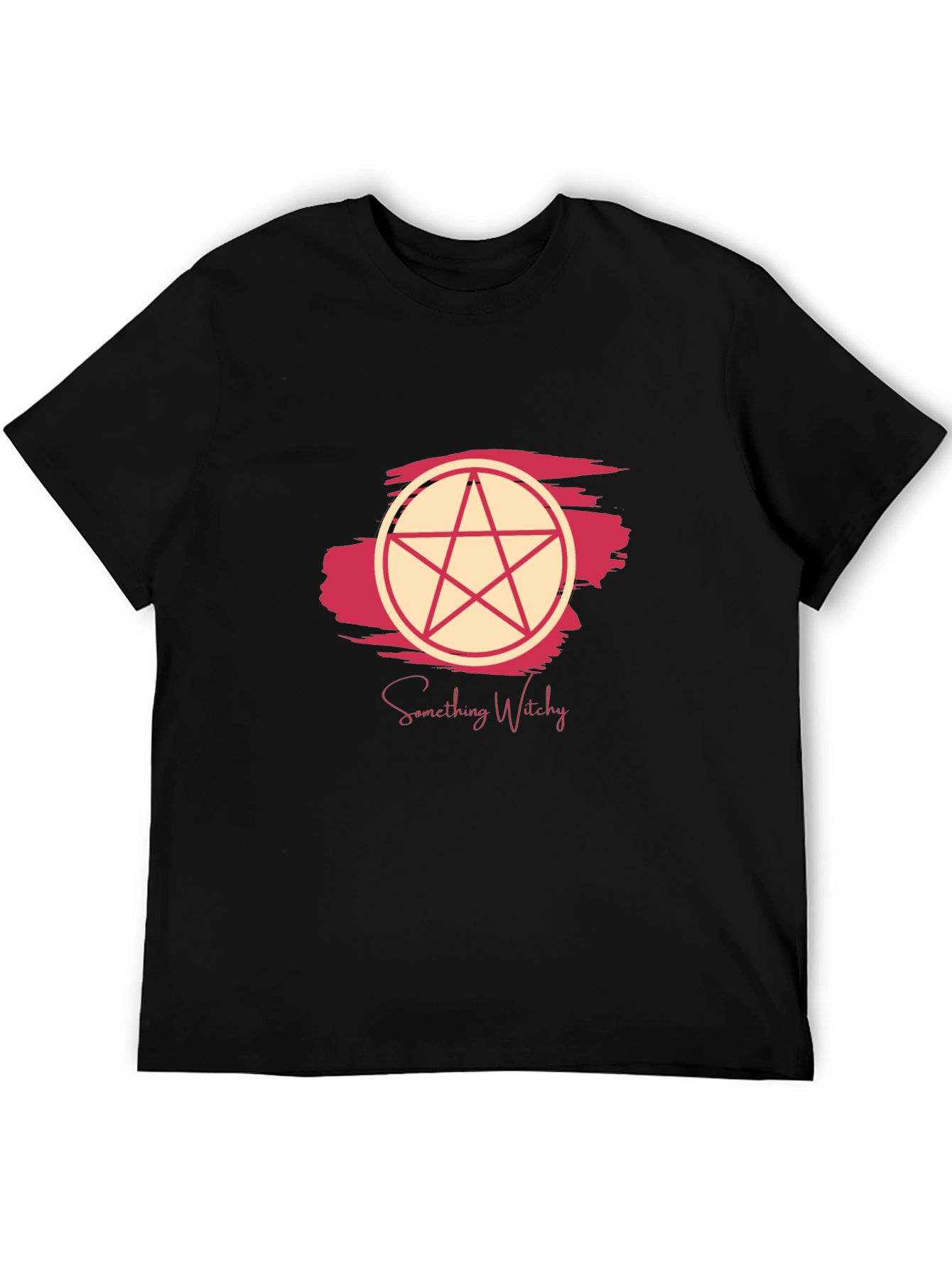 Something Witchy T-Shirt - Black Cotton Tee