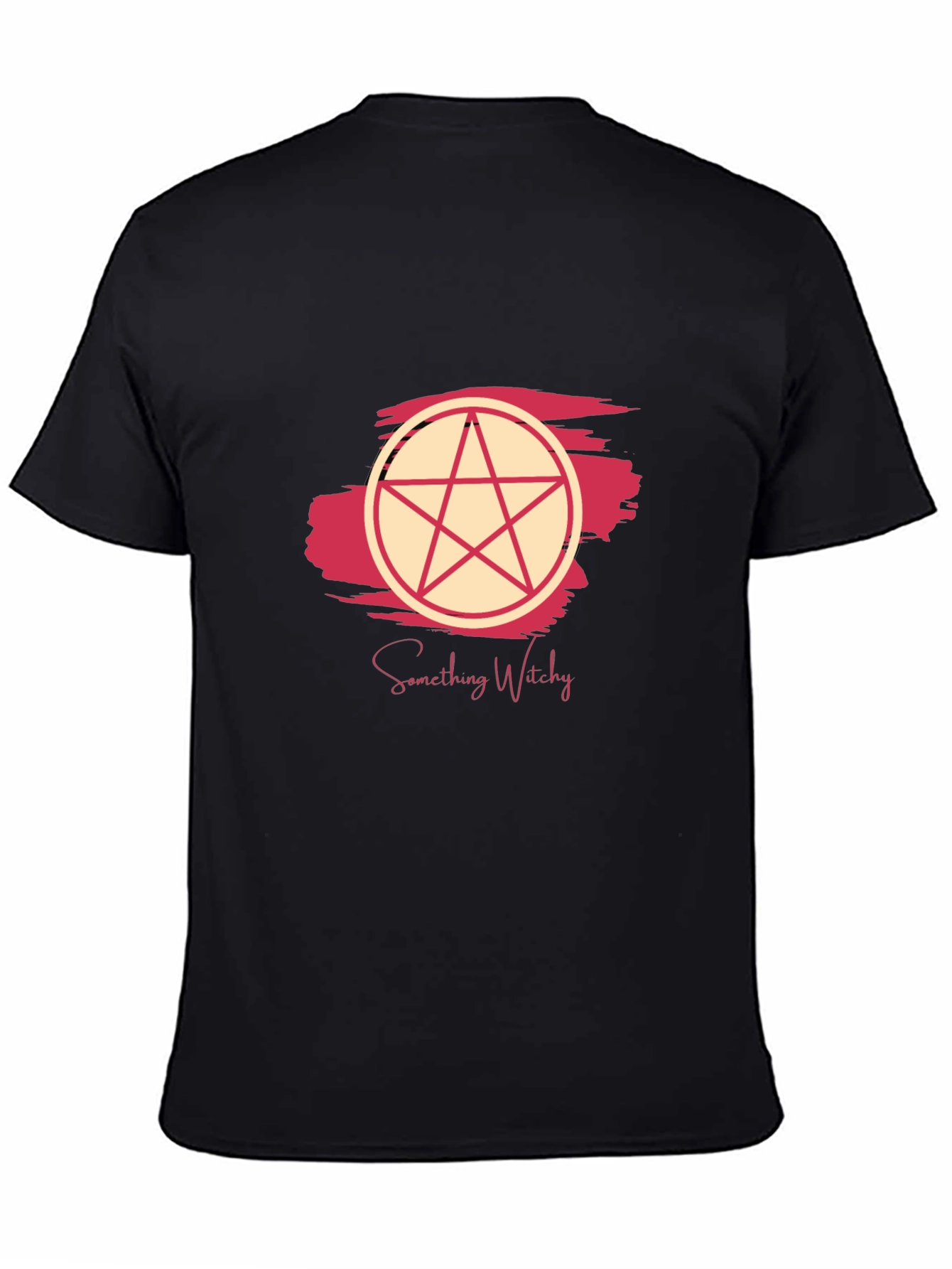 Something Witchy T-Shirt - Black Cotton Tee