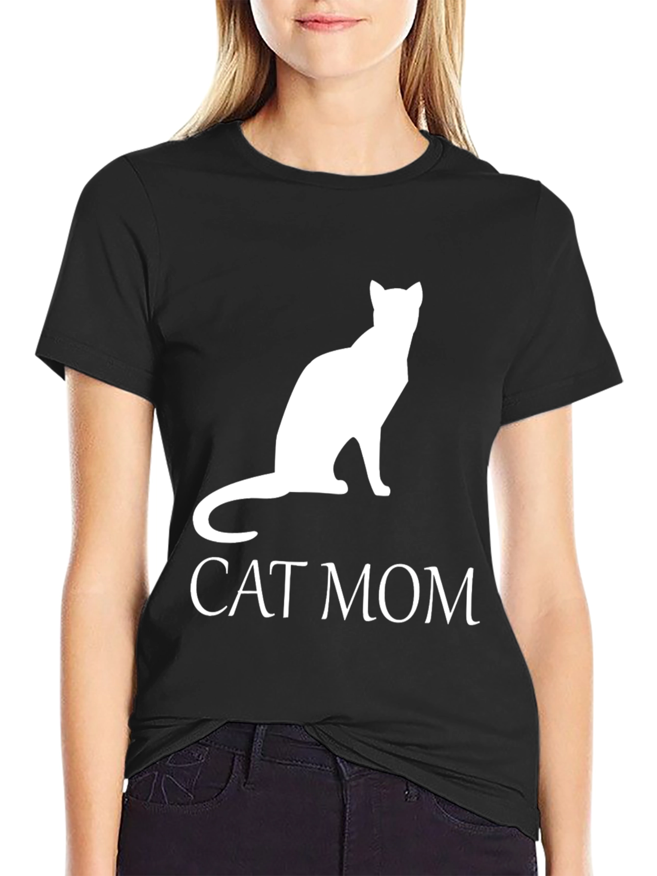 Cat Mom Graphic T-Shirt - Unisex Soft Tee