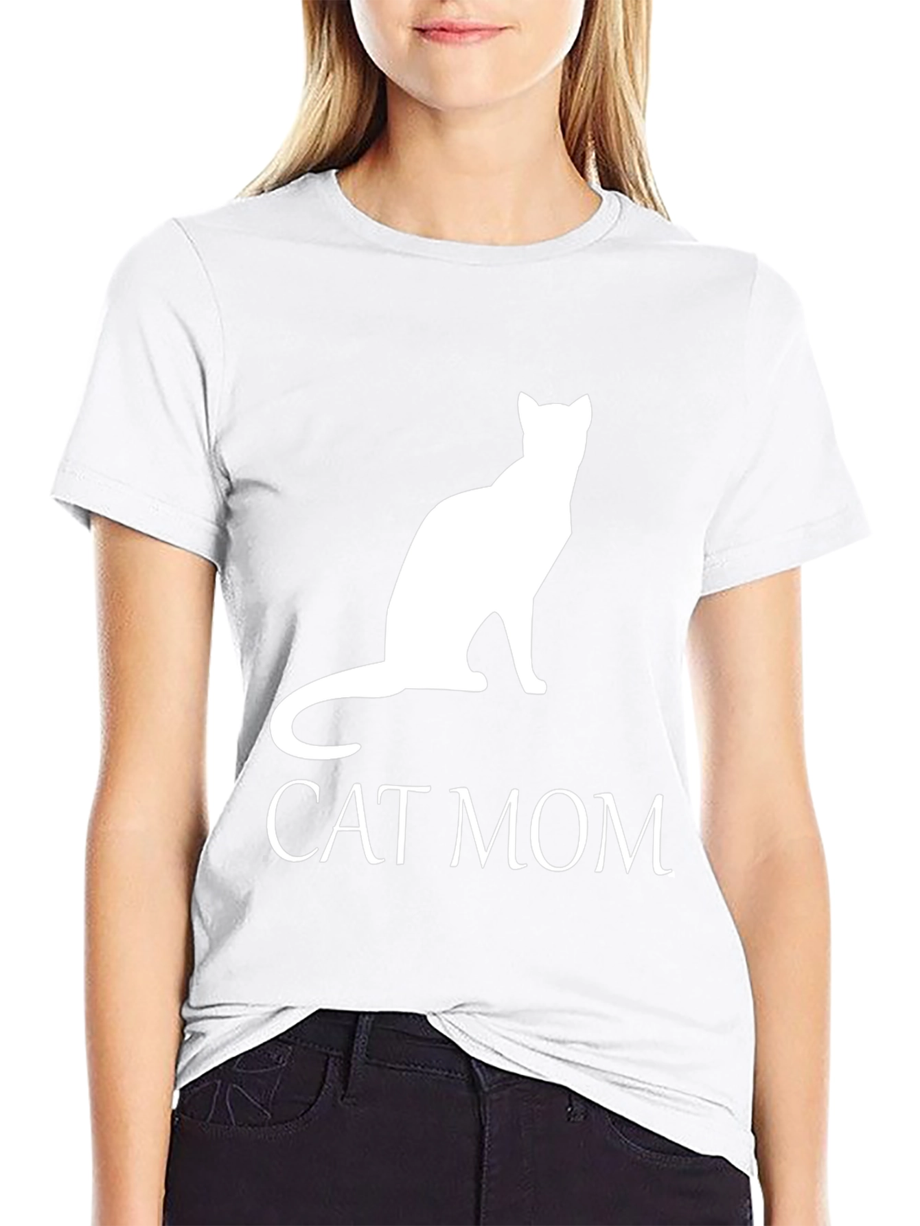 Cat Mom Graphic T-Shirt - Unisex Soft Tee