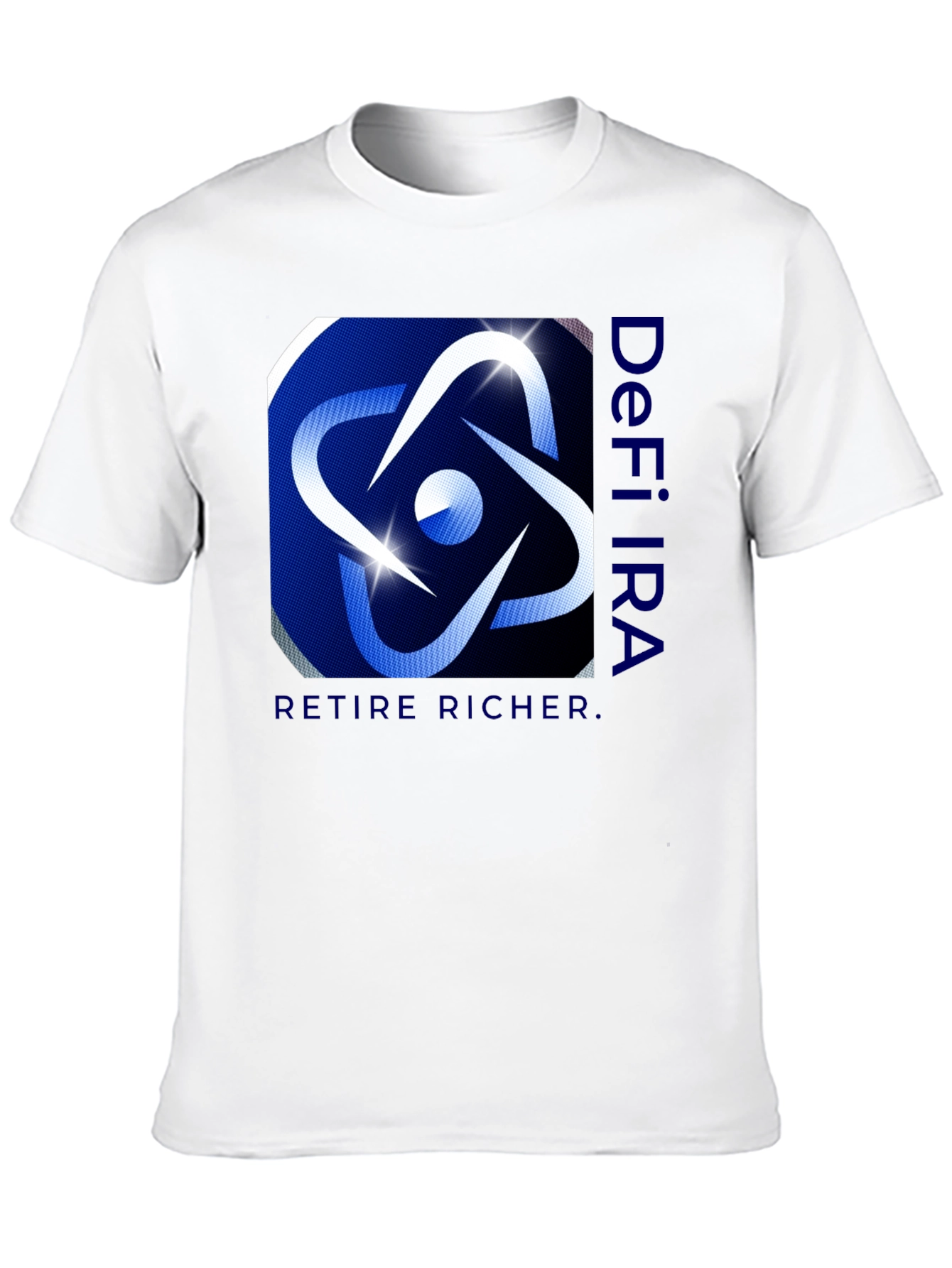 DeFi IRA Black T-Shirt - Retire Richer