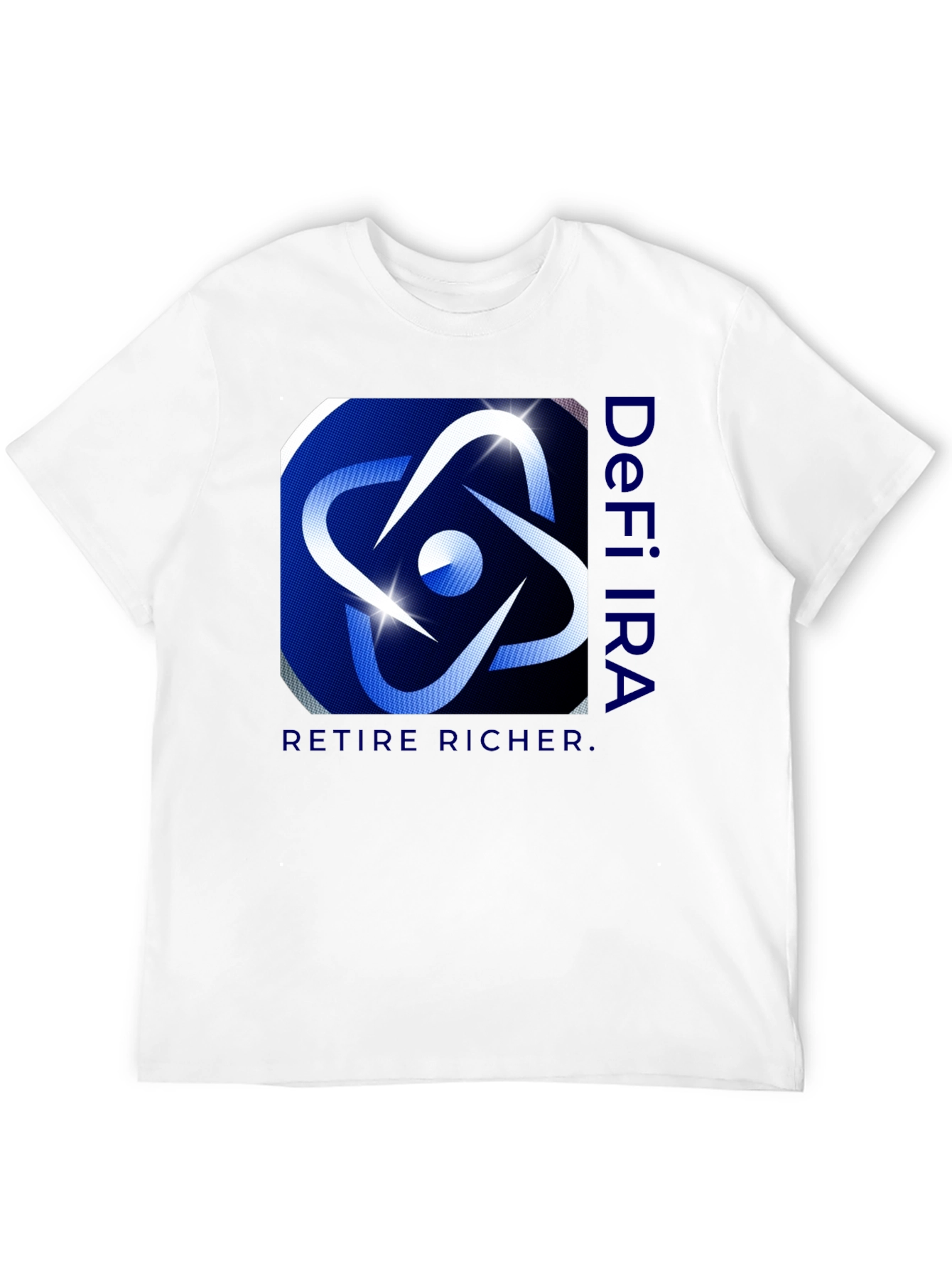 DeFi IRA Black T-Shirt - Retire Richer