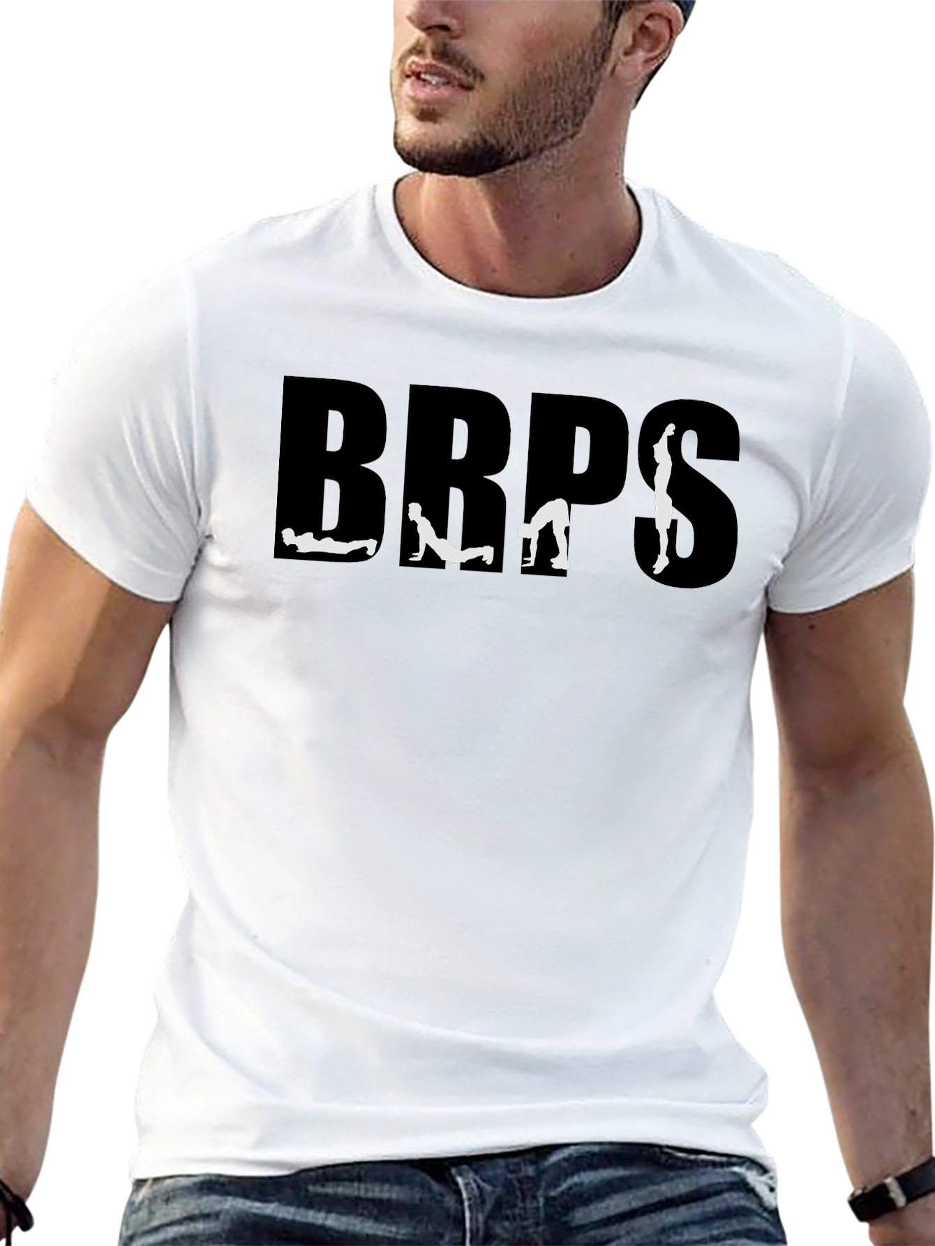 Fitness Evolution T-Shirt - Black Graphic Tee