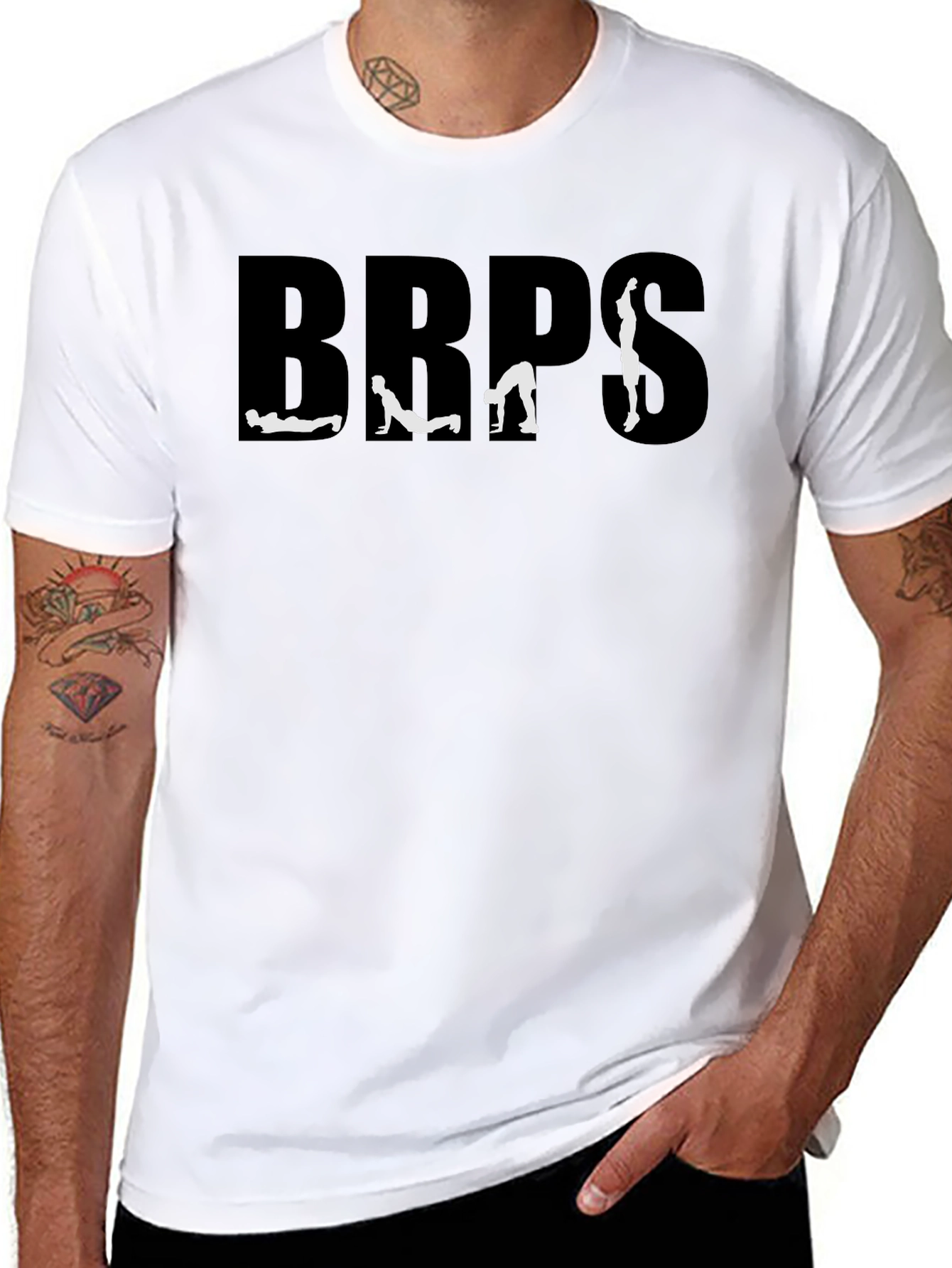 Fitness Evolution T-Shirt - Black Graphic Tee