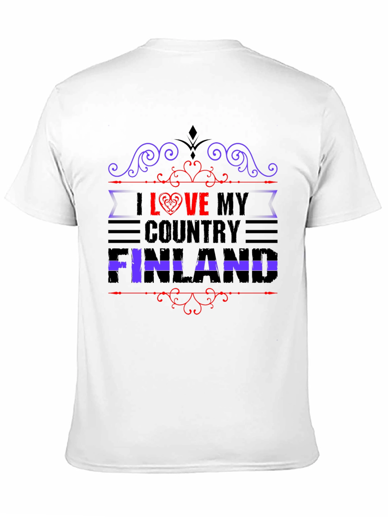 I Love My Country Finland T-Shirt