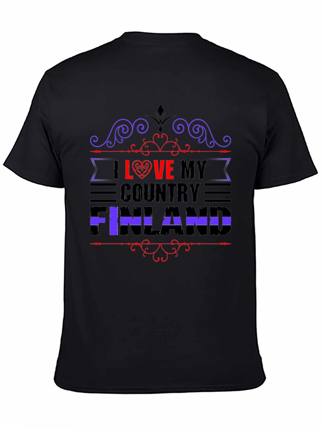 I Love My Country Finland T-Shirt