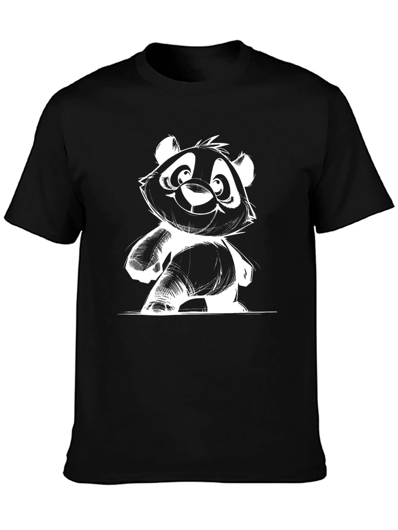 Panda Graphic Tee - Cool Bear Design