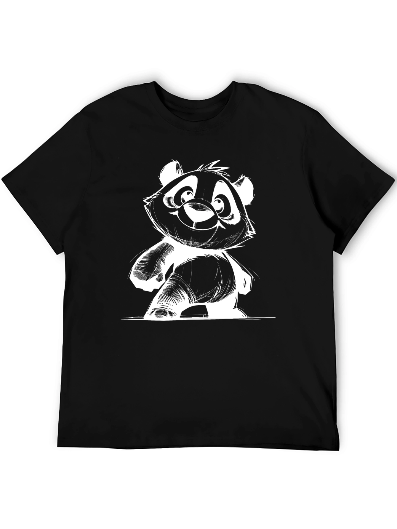 Panda Graphic Tee - Cool Bear Design
