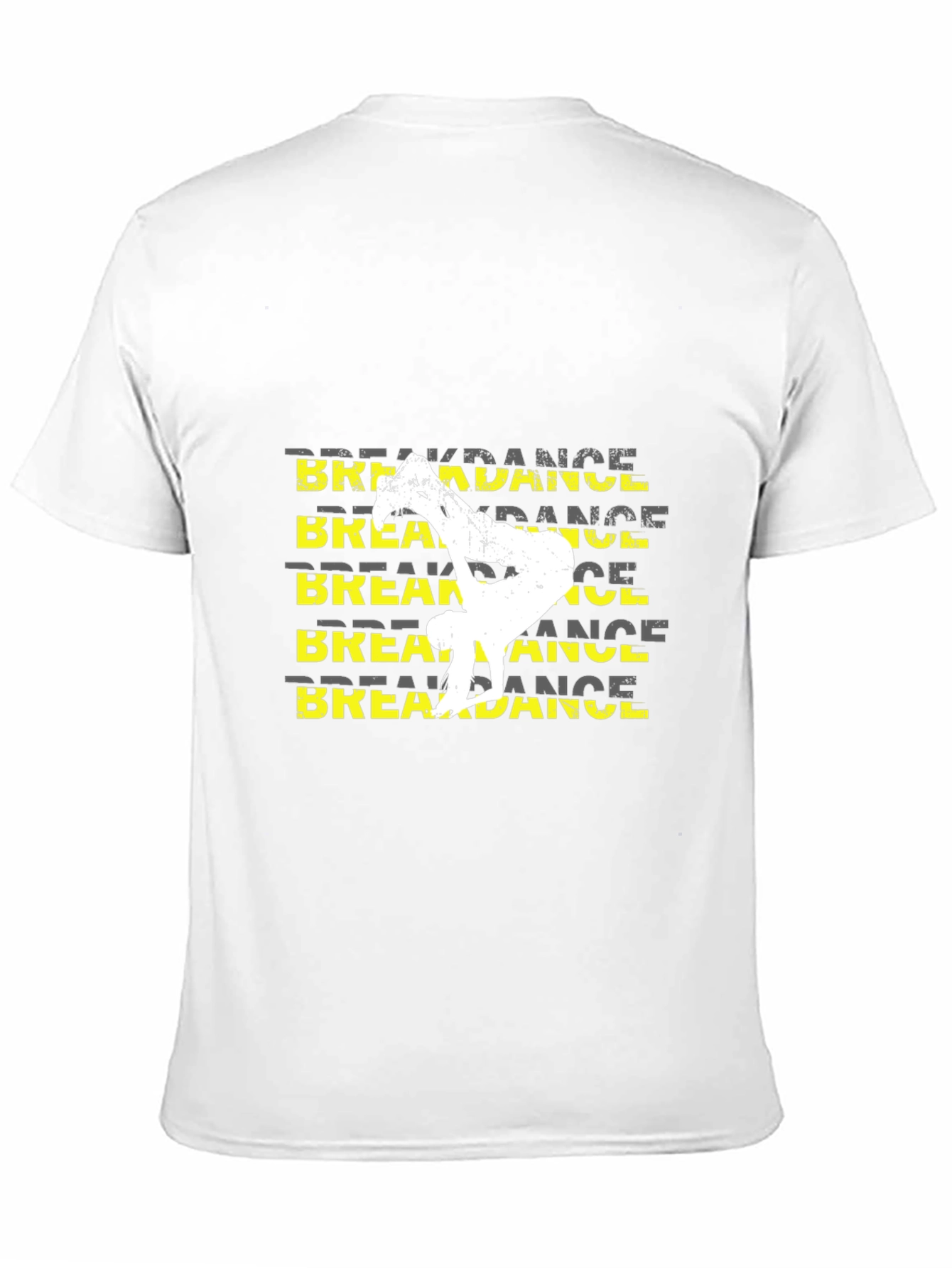 Breakdance Graphic Tee - Black Casual T-Shirt