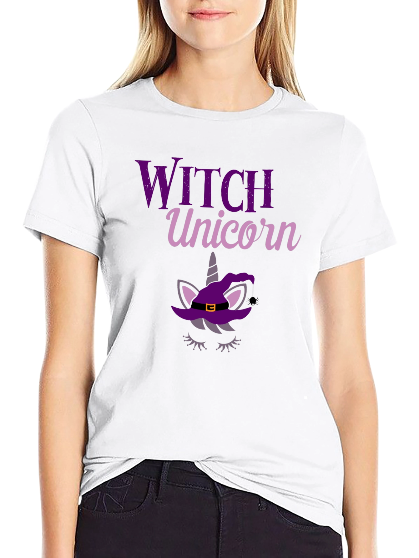 Witch Unicorn T-Shirt - Halloween Tee