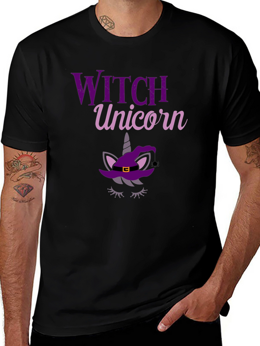 Witch Unicorn T-Shirt - Halloween Tee