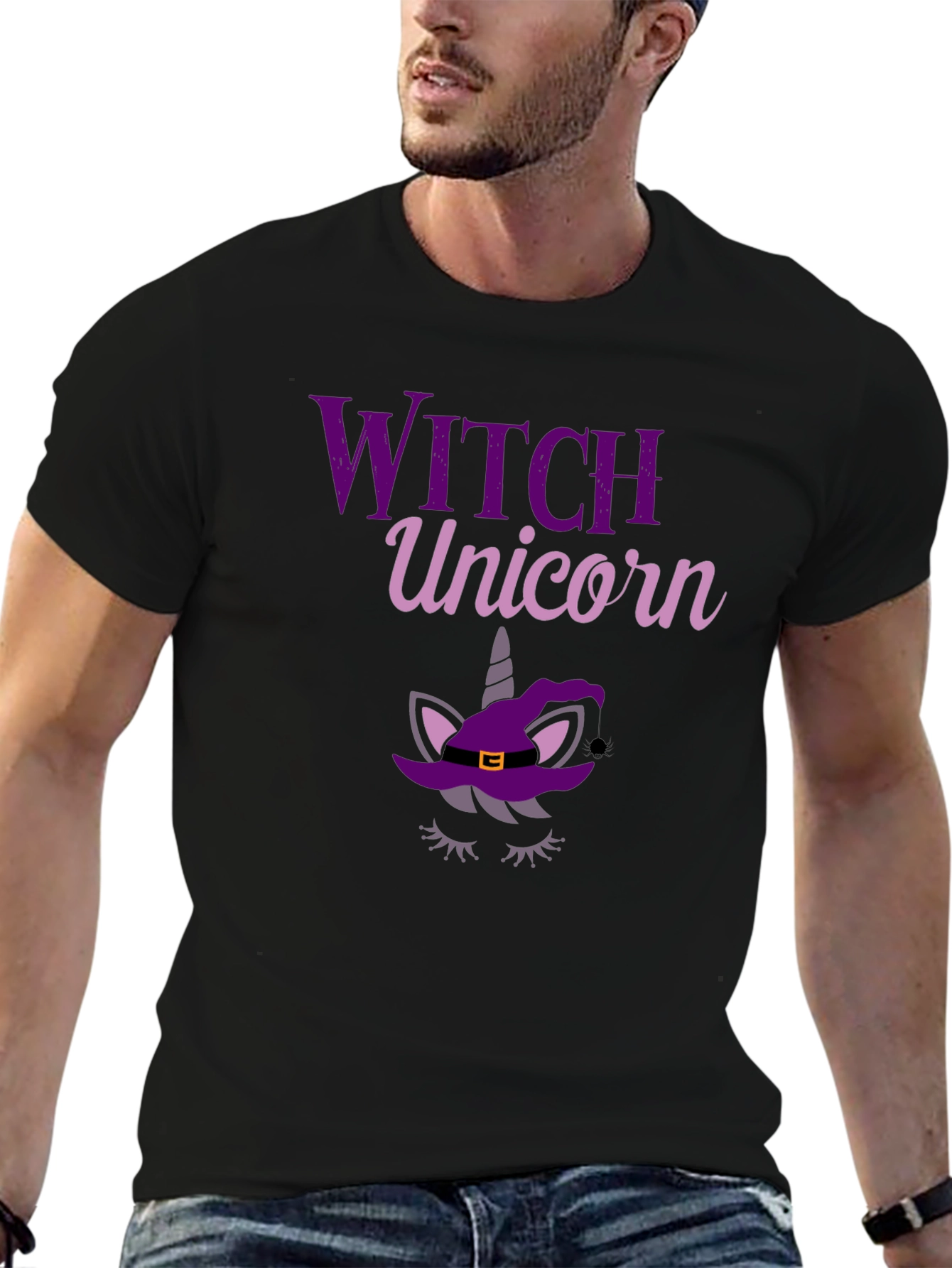 Witch Unicorn T-Shirt - Halloween Tee