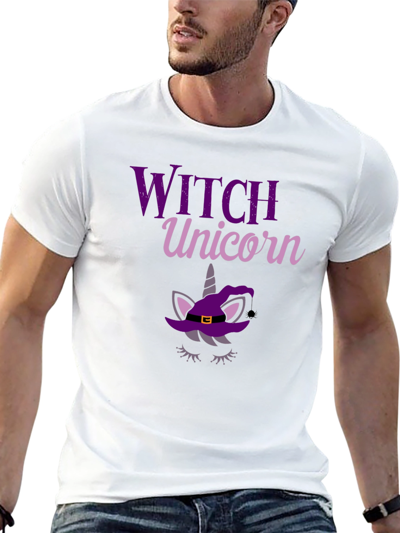 Witch Unicorn T-Shirt - Halloween Tee