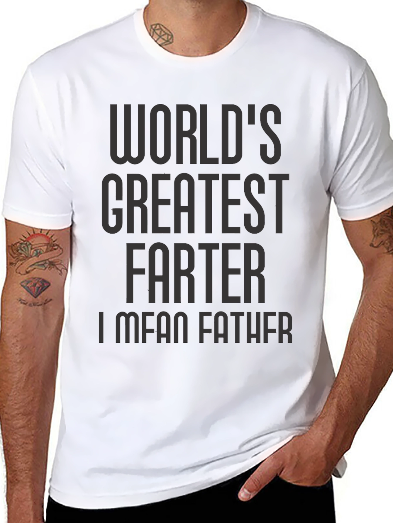 Worlds Greatest Farter I Mean Father T-Shirt