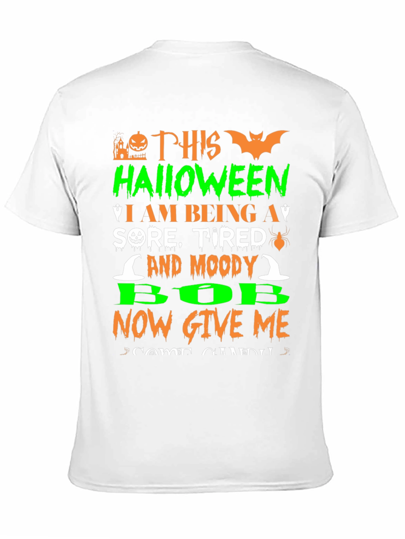 Halloween Sore Tired Moody Bob T-Shirt