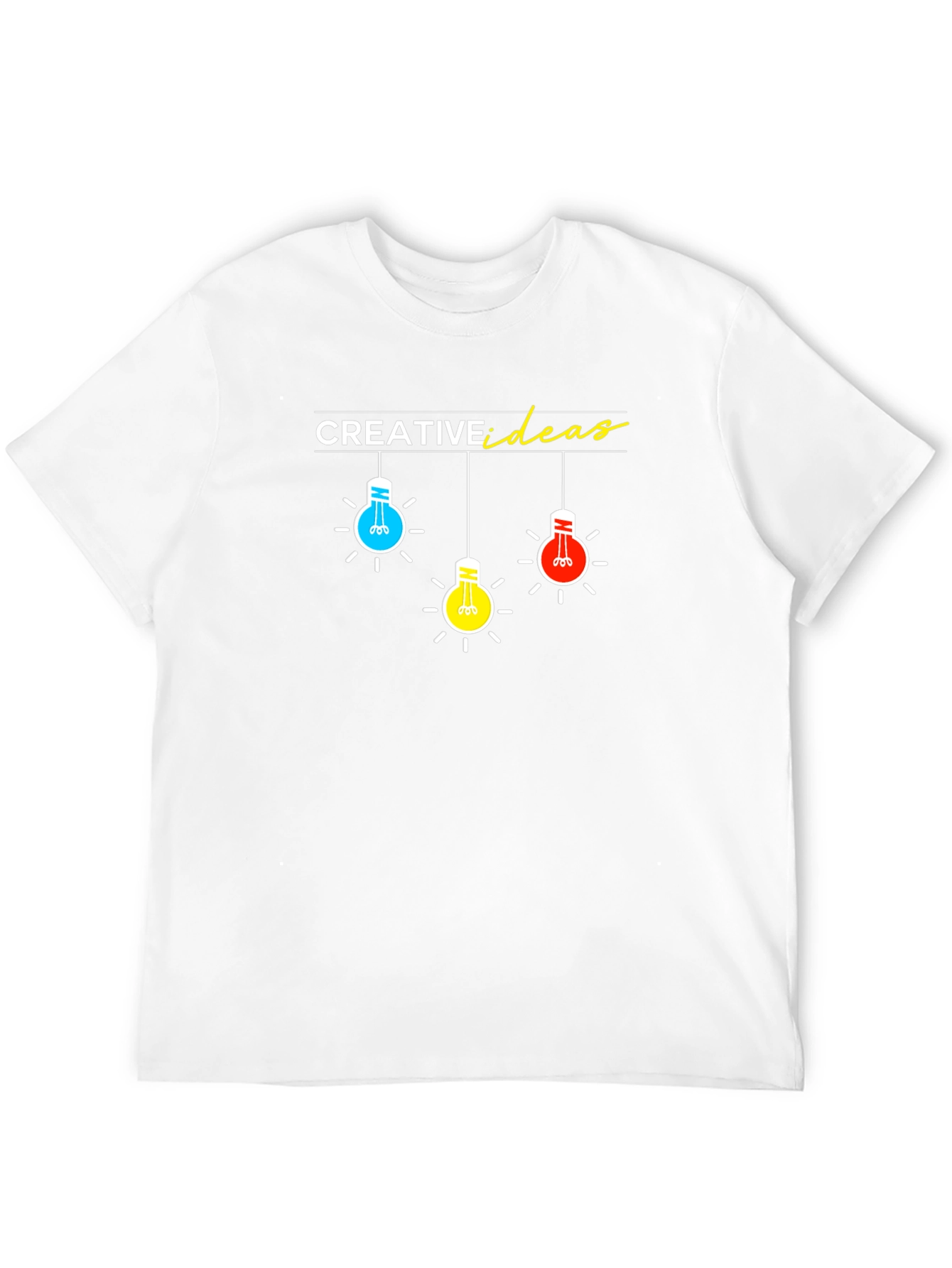 Creative Ideas Graphic Black T-Shirt