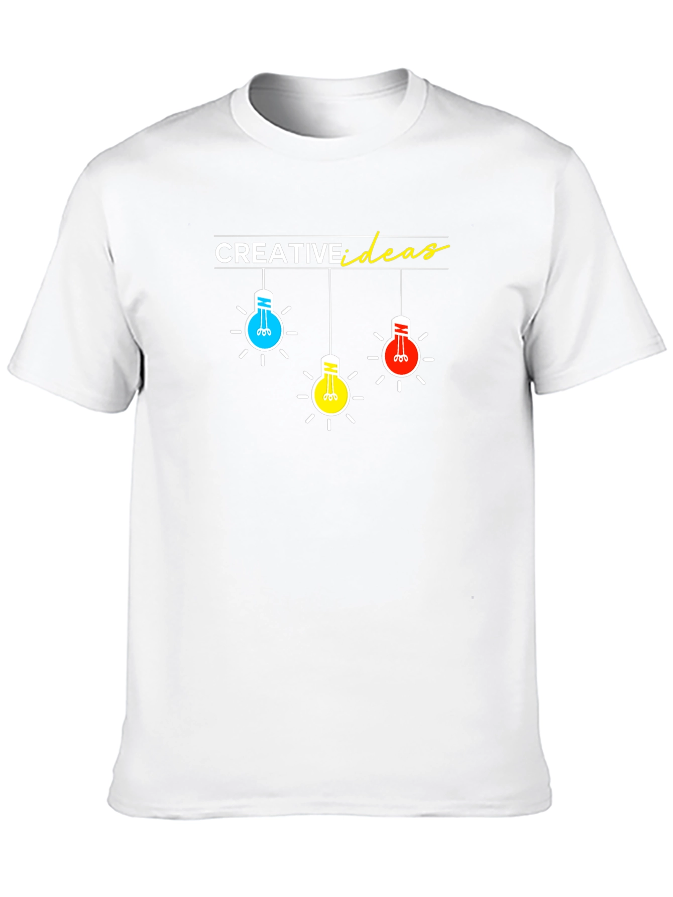 Creative Ideas Graphic Black T-Shirt