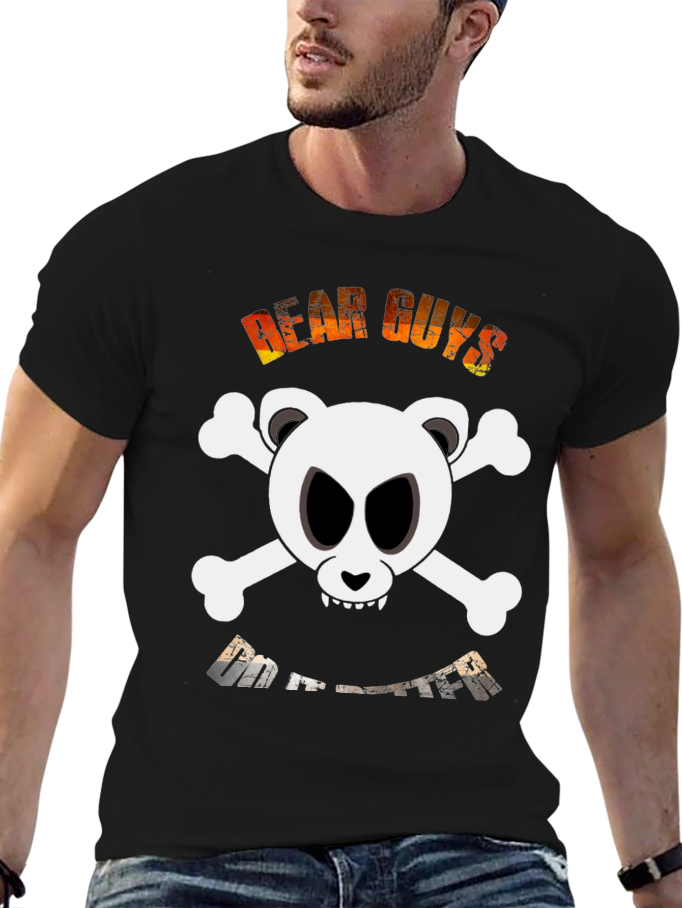 Dear Guys Do It Better Black T-Shirt