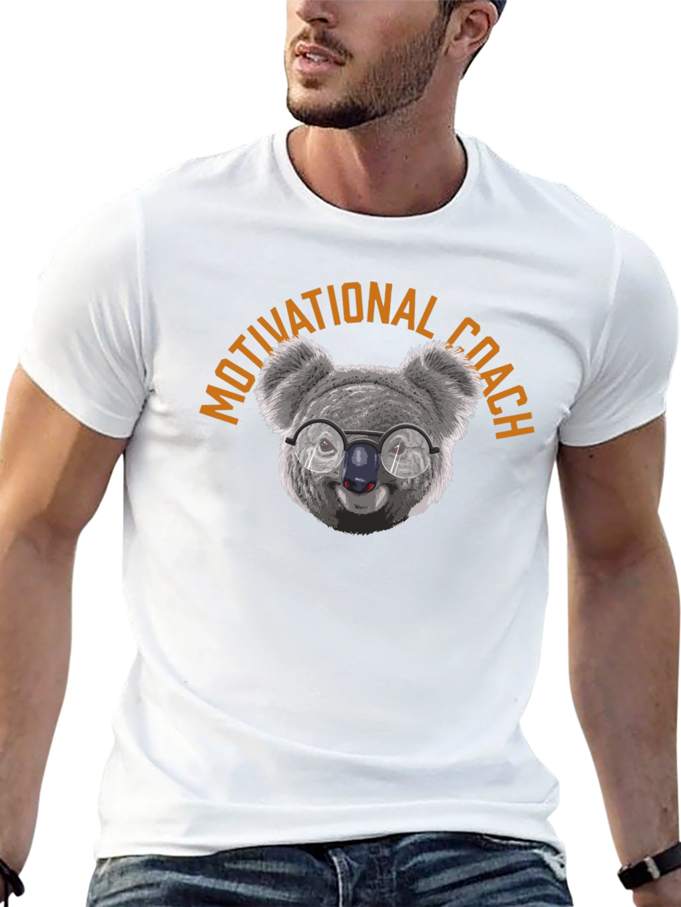 Motivational Coach Koala T-Shirt