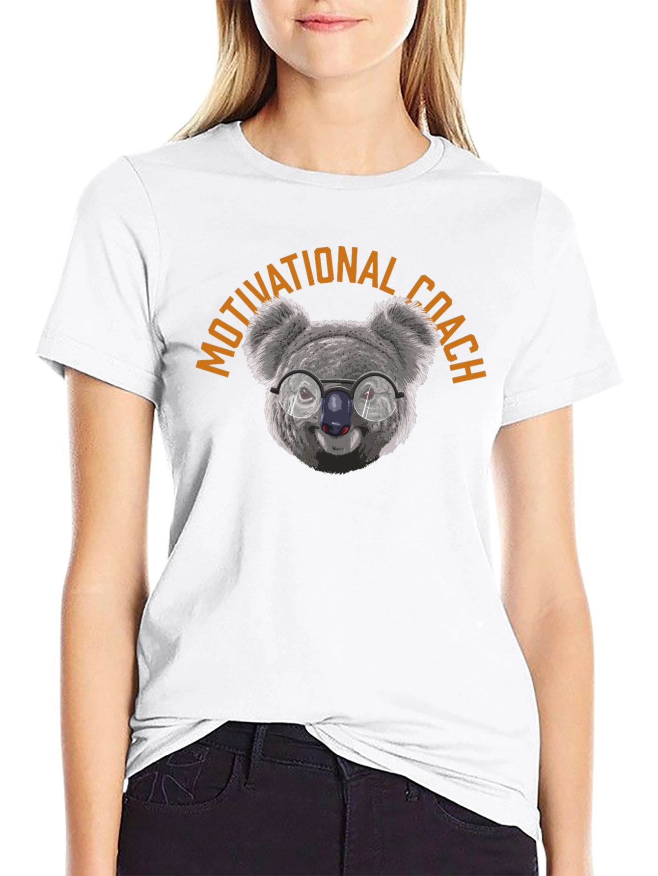 Motivational Coach Koala T-Shirt