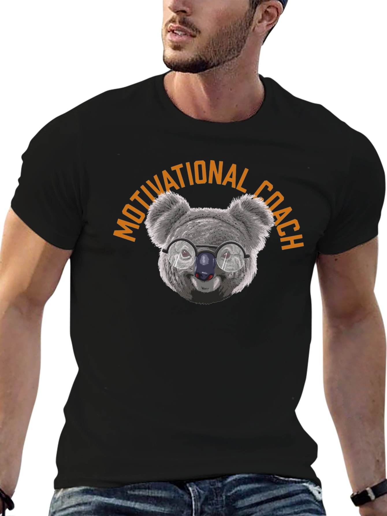 Motivational Coach Koala T-Shirt