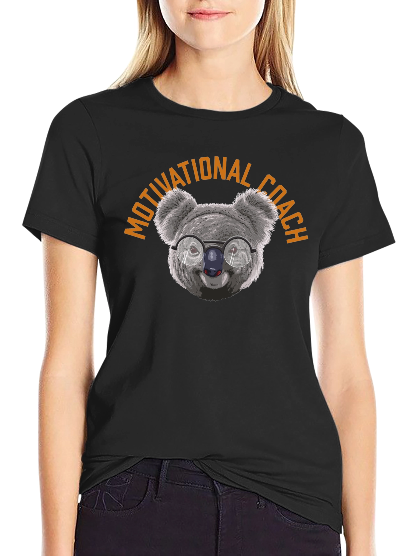 Motivational Coach Koala T-Shirt