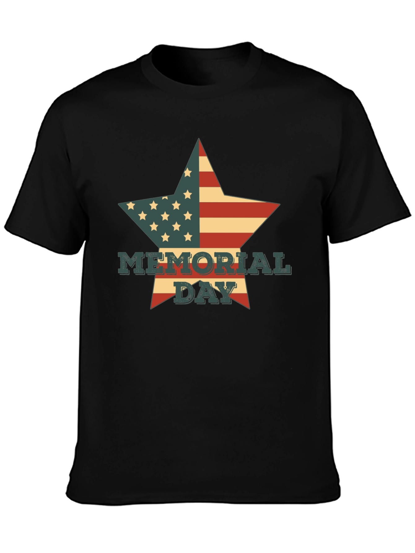 Memorial Day Star Graphic Tee