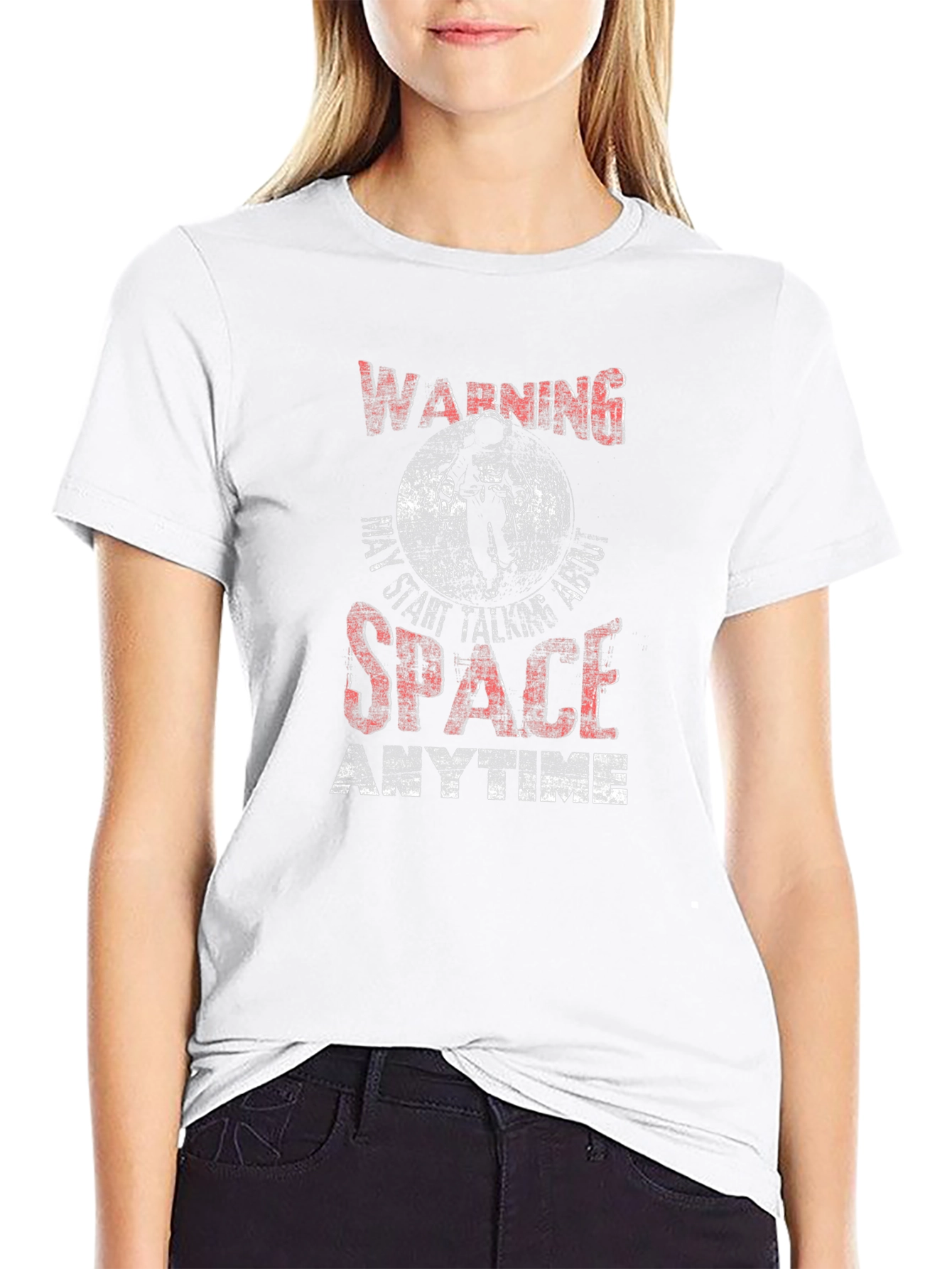 Warning May Start Talking About Space T-Shirt