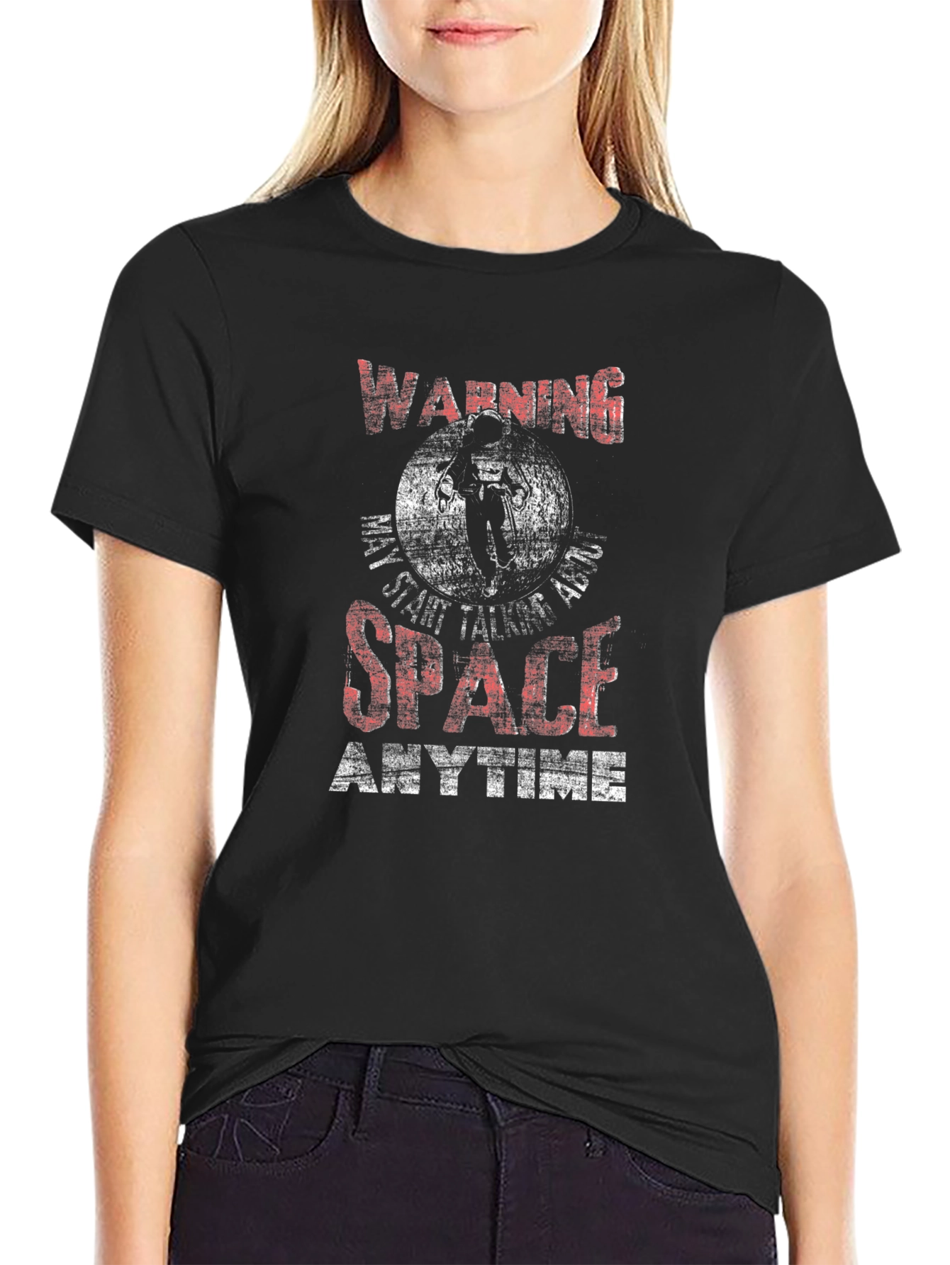 Warning May Start Talking About Space T-Shirt