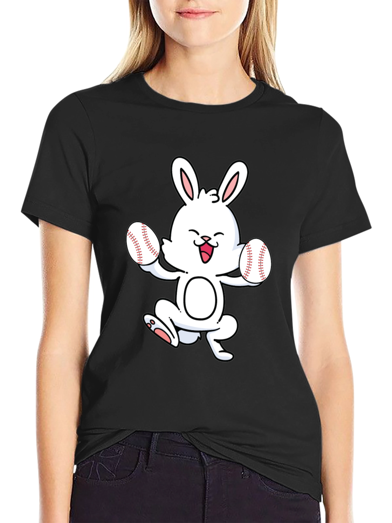 Bunny Baseball T-Shirt