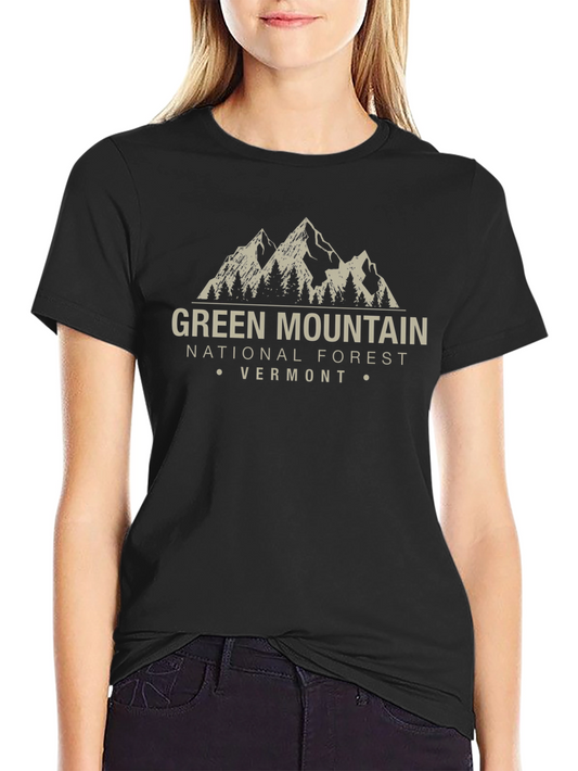 Green Mountain National Forest T-Shirt - Vermont Graphic Tee